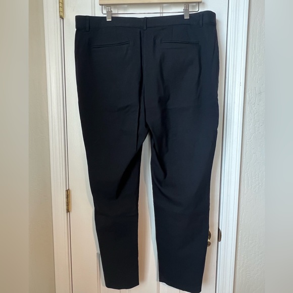 Lane Bryant Women Black Trouser Pants Tighter Tummy Technology Plus Sz 20 - Picture 2 of 10